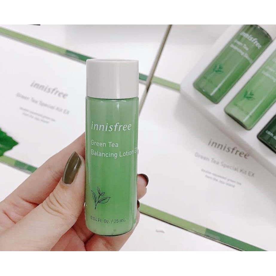 New ( Hàng Chính Hãng) BỘ KIT TRÀ XANH INNISFREE GREEN TEA SPECIAL KIT | BigBuy360 - bigbuy360.vn