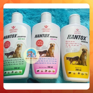 Sữa tắm gội HANTOX chuyên diệt rận,bọ chét ve cho chó mèo trưởng thành và chó mèo con