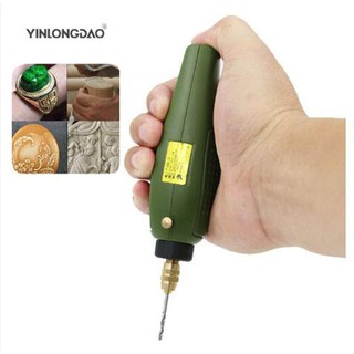 Máy khoan mài/điêu khắc DC 12V + phụ kiện