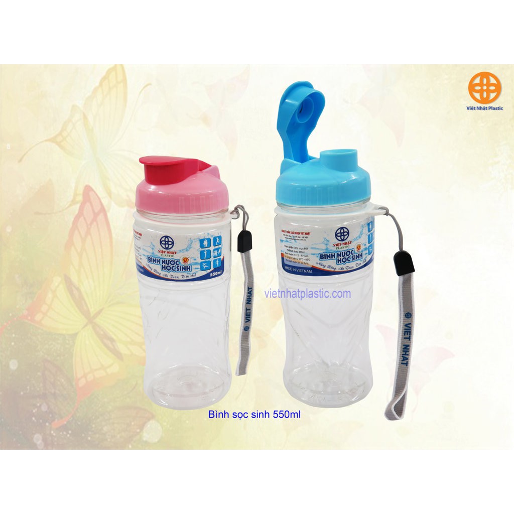 Bình nước cầm tay hàng Việt Nhật Plastic