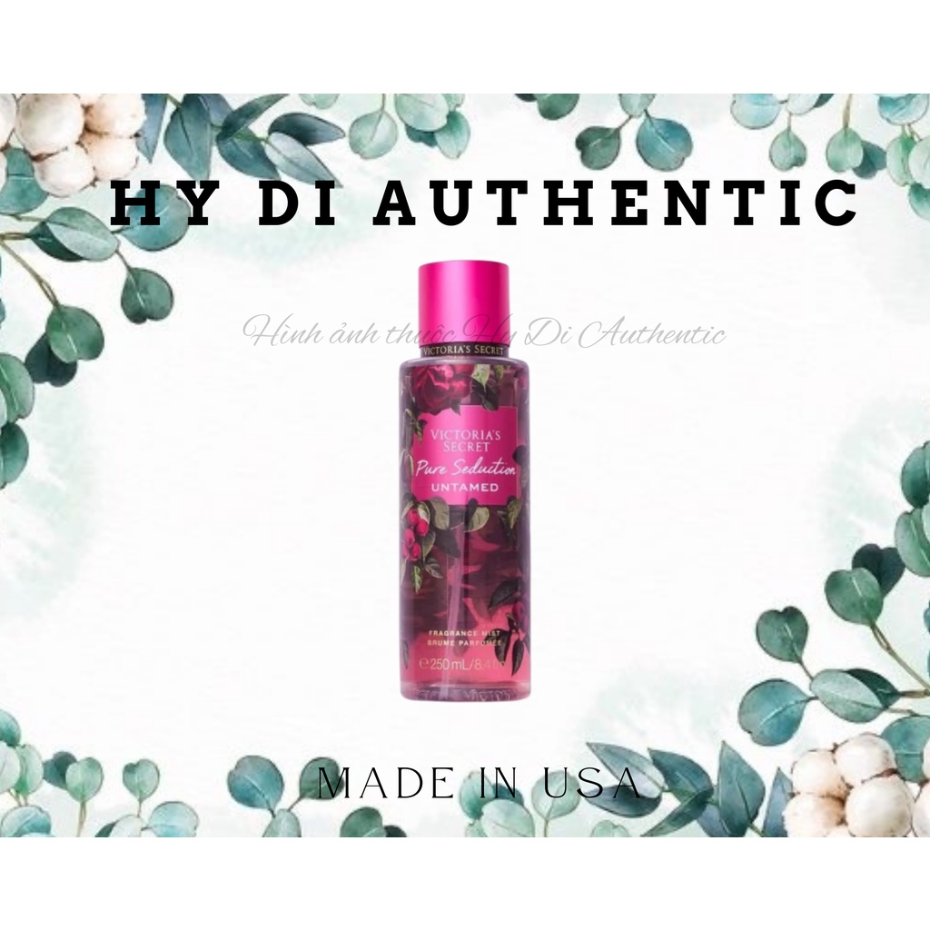 FULL SIZE PURE SEDUCTION UNTAMED - XỊT THƠM DƯỠNG THỂ VICTORIA'S SECRET USA