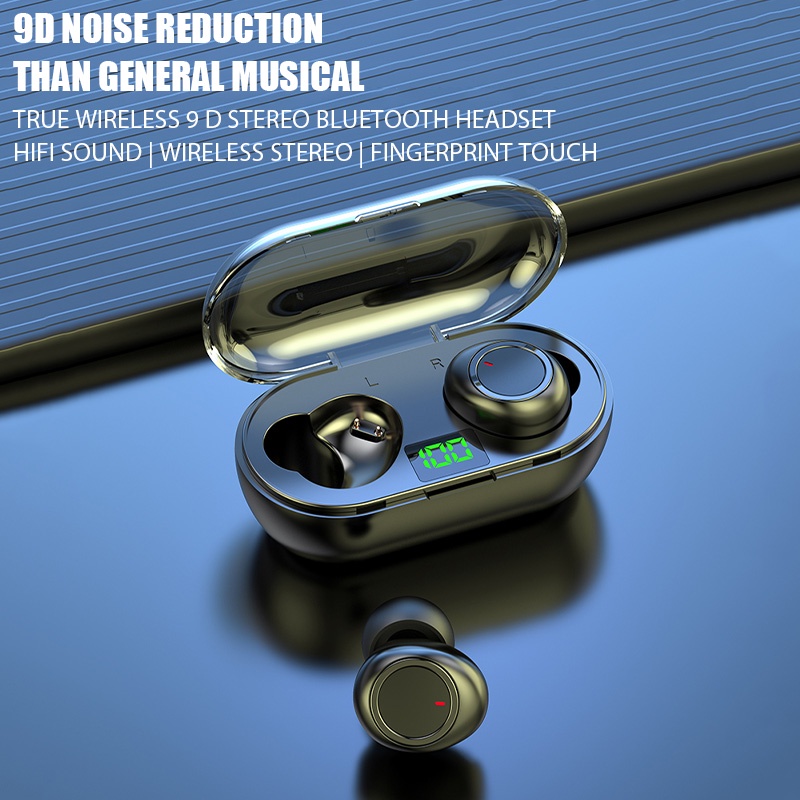 Tai Nghe Bluetooth Không Dây TWS Y50 Air Pro Kèm Mic Điều Khiển Cảm Ứng