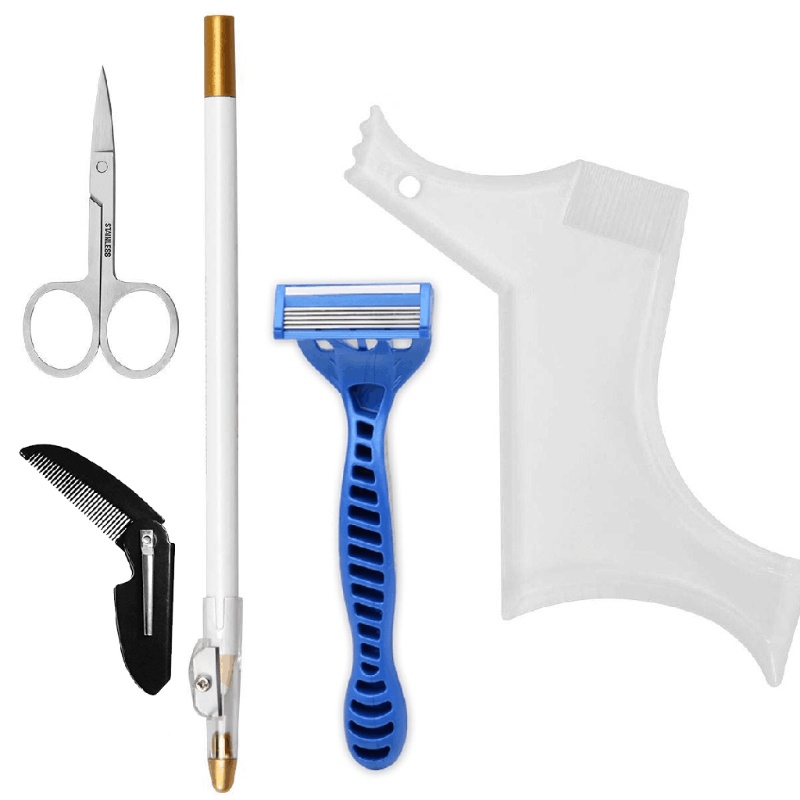 Bộ Dụng Cụ Định Hình Râu 5 Trong 1 Tiện Lợi