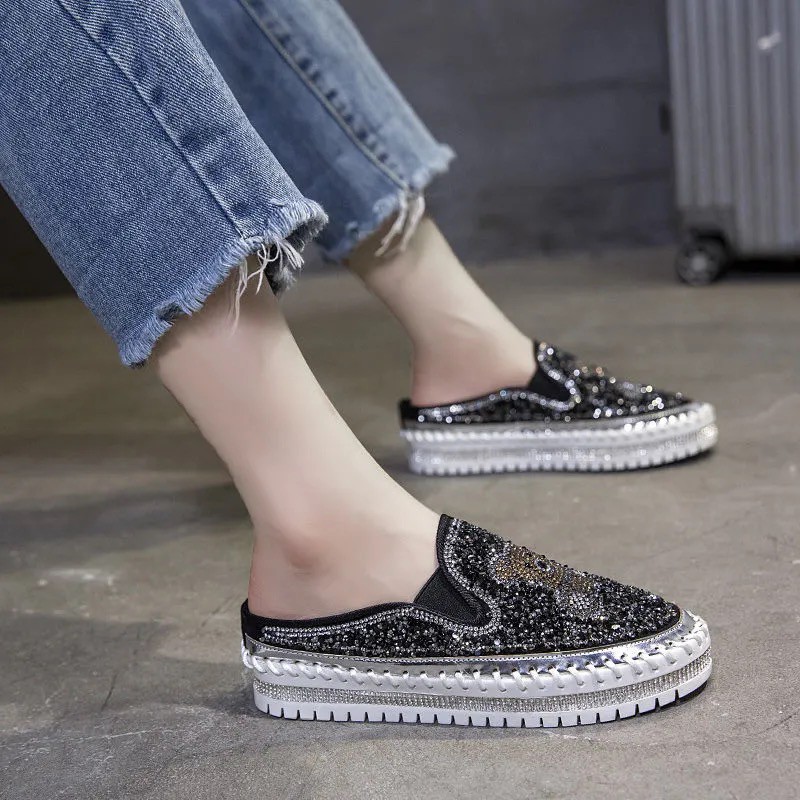 Giày Lười Đính Đá Thời Trang Dành Cho Nữ 528 Liu + | BigBuy360 - bigbuy360.vn