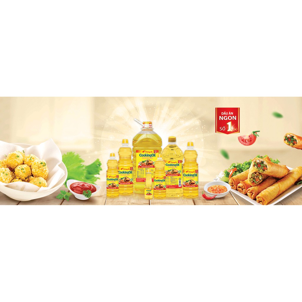 Dầu ăn Tường An Cooking Oil Can 5L