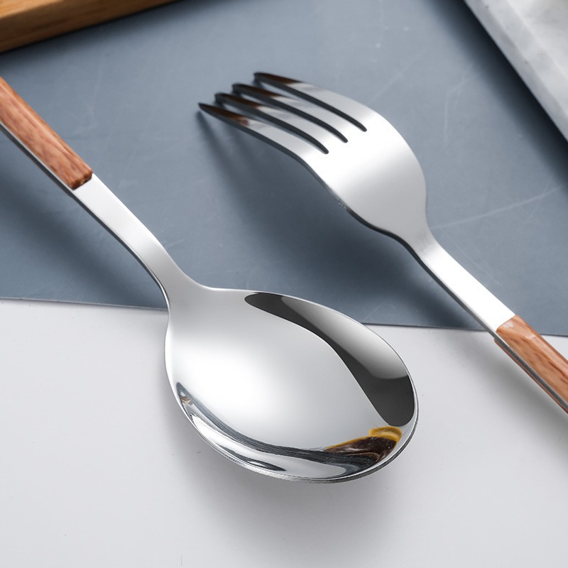 Thìa, dao, dĩa phong cách Châu Âu cao cấp dùng ăn bít tết, gia đình Dalaco.decor
