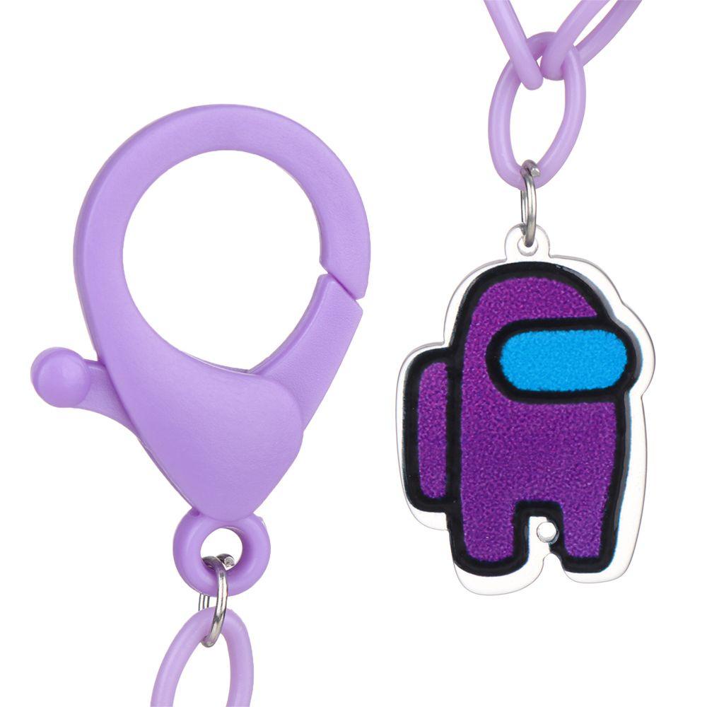 WATTLE Dây Đeo Mặt Chống Trượt Khối Lượng Nhẹ Chống Mất Hình Sói Không Gian