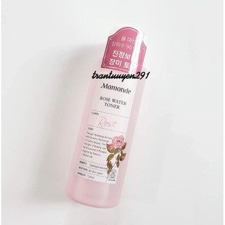 Combo 5 nước hoa hồng mamonde rose water toner