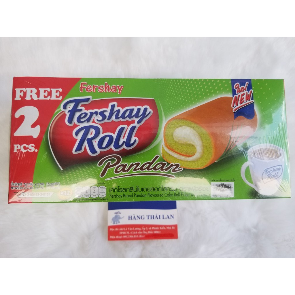 BÁNH BÔNG LAN CUỘN THÁI LAN FRESHAY ROLL