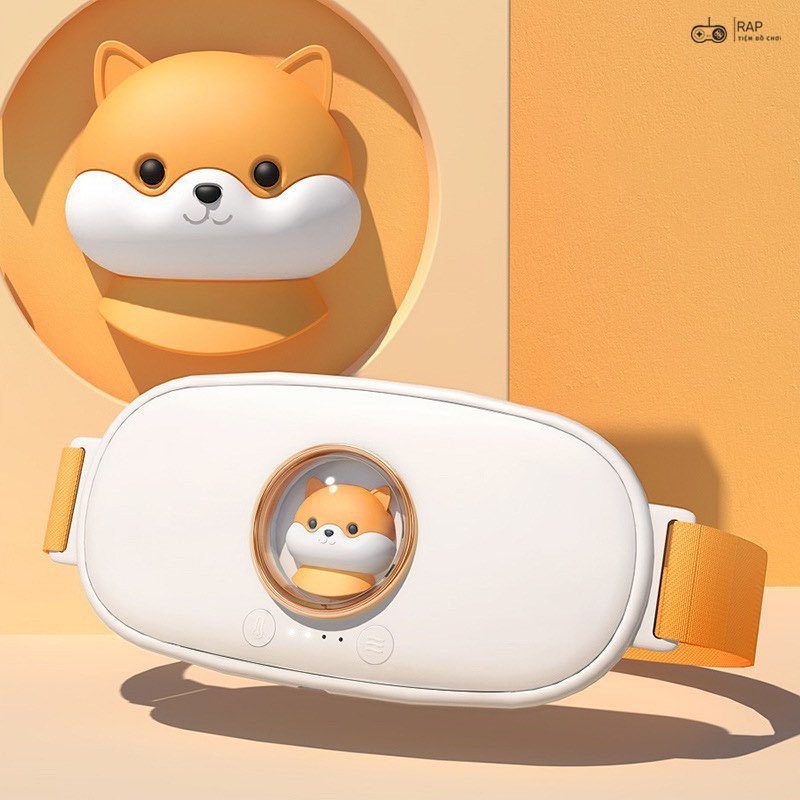 Đai massage Ráp làm ấm bụng giảm đau bụng đau lưng cho phụ nữ đến kì, chườm nóng giảm đau bụng kinh,hồi phục da sau sinh