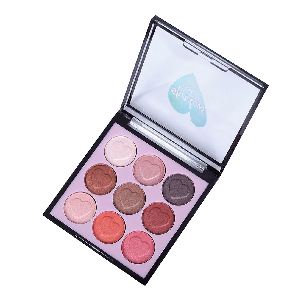 [Hàng mới về] Bảng phấn mắt lấp lánh 9 màu chống thấm nước lâu trôi