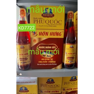 Nước mắm hớn hưng phú quốc 40 độ đạm 1 chai 700ml