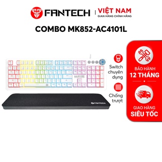Combo FANTECH Comfort Game Phím Cơ MK852 + Đệm Tay AC4101L CBO MK852 AC4101L - Phân Phối Chính Hãng