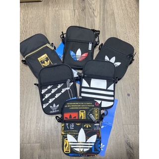 Túi đeo chéo mini du lịch adidas nam nữ chống thấm tốt túi ví nam full tag