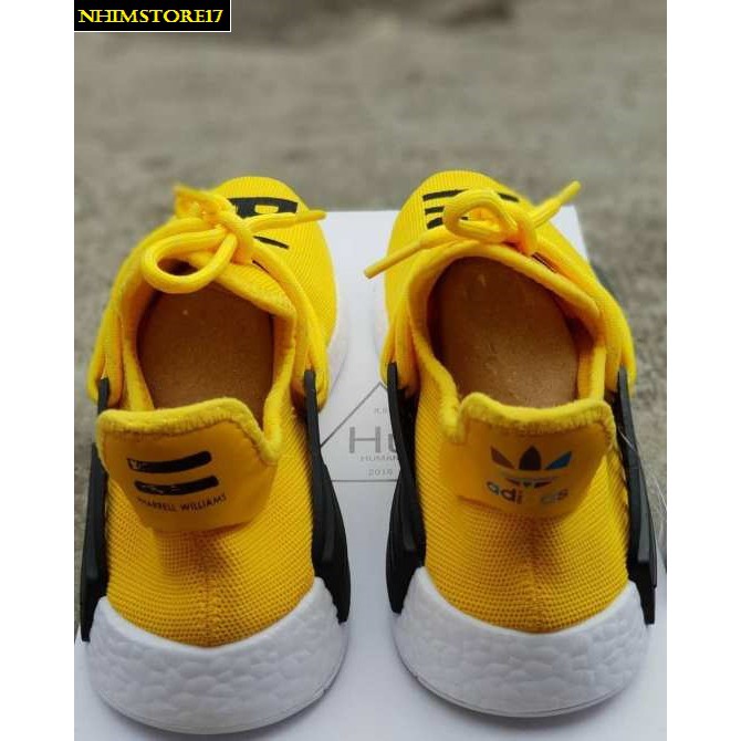 (FULLBOX) Giày Thể Thao NMD HUMAN RACE YELLOW Vàng