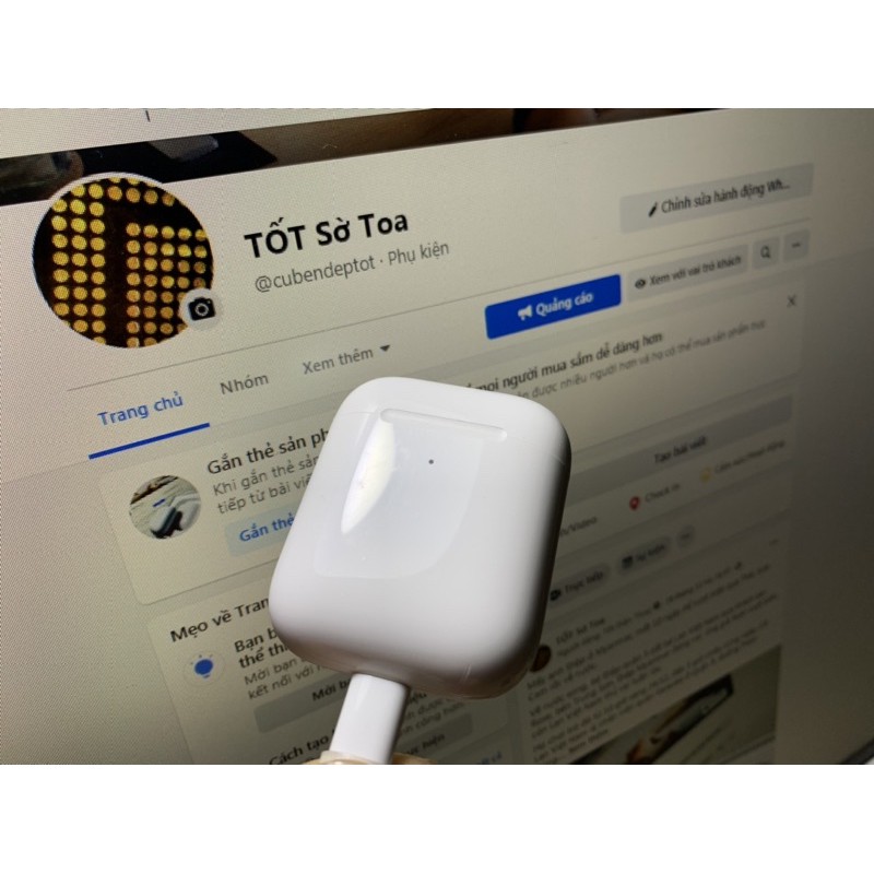 Hộp sạc Airpods Gen 2 Chính hãng