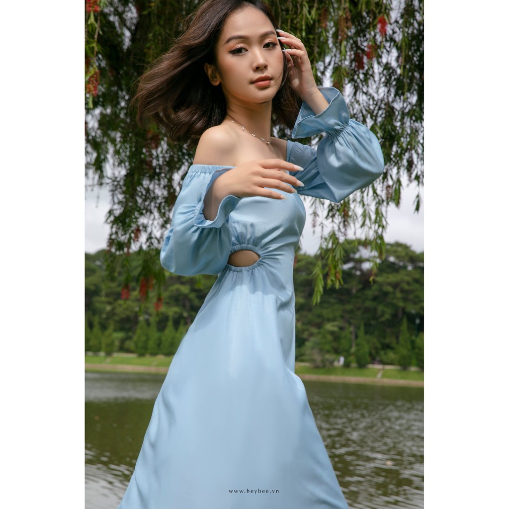 HEYBEE Đầm trễ vai Rosemary HT558 | BigBuy360 - bigbuy360.vn