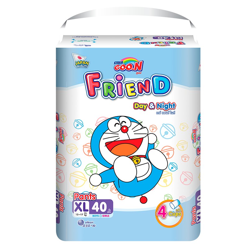 Bỉm Quần Goon Friend (M54,L40,XL46,XXL34)