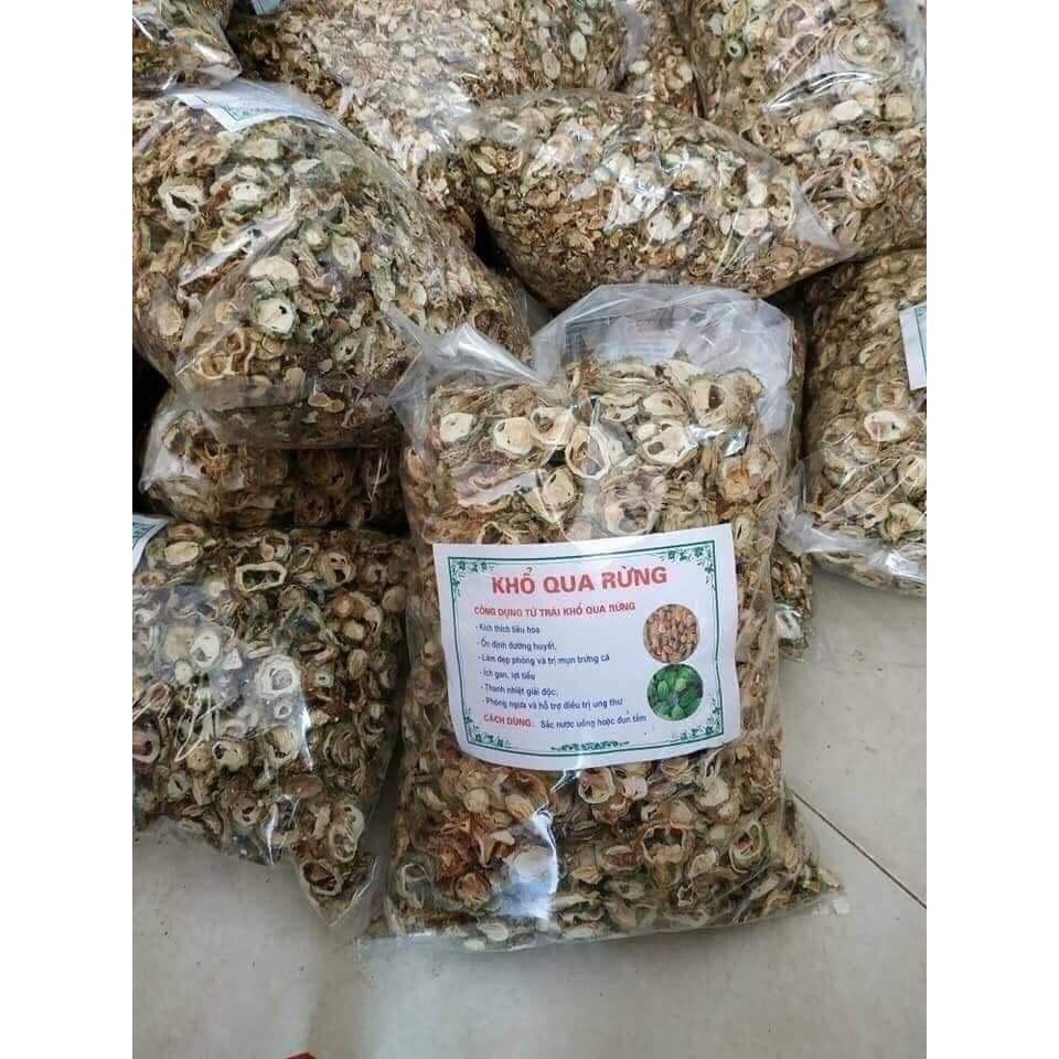 1kg Khổ Qua Rừng Sấy Khô (Mướp Đắng Khô) chuẩn hàng loại 1