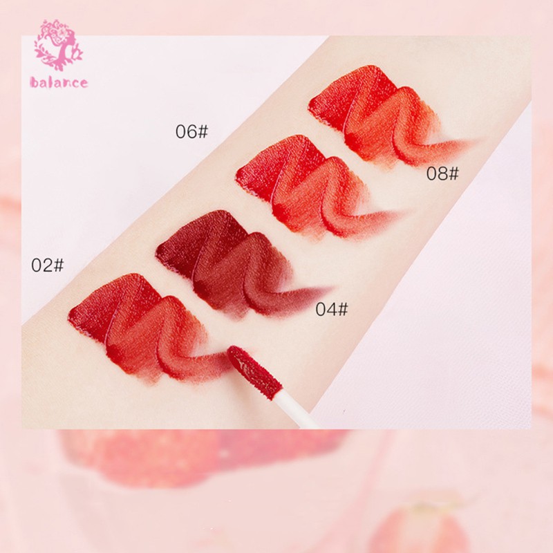 (Hàng Mới Về) Set 4 Son Kem Dưỡng Ẩm Lâu Trôi Trang Điểm Làm Đẹp | BigBuy360 - bigbuy360.vn