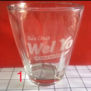 Ly thuỷ tinh 220ml