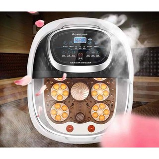 Máy ngâm chân điện tử Chigo tự động ( con lăn xoay) tặng kèm bột ngâm chân