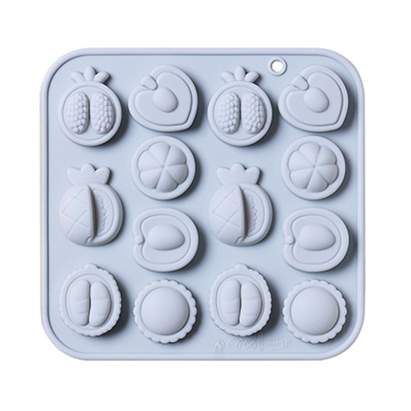 Khuôn Silicone Tạo Hình Trái Cây 3D Trang Trí Bánh DIY