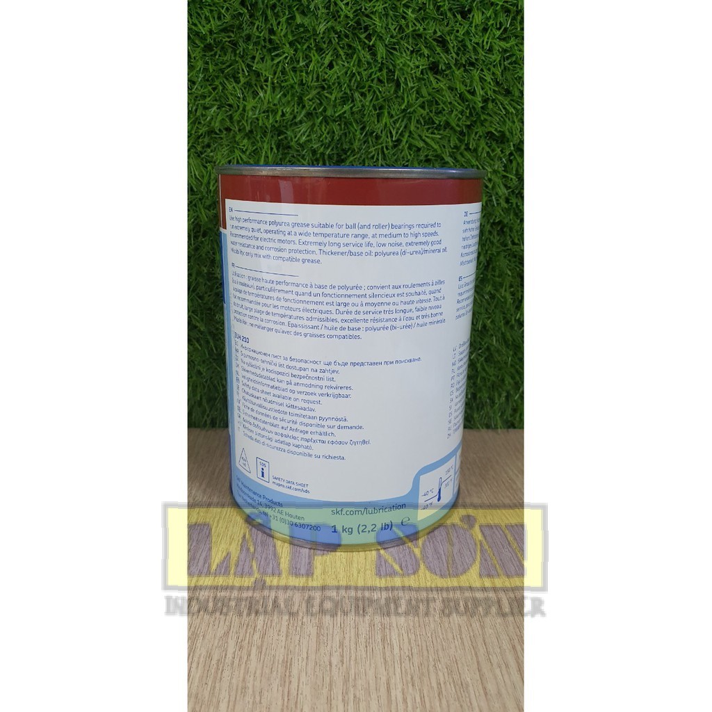 Mỡ bò SKF LGHP 2/1 (1kg) chịu nhiệt độ cao sử dụng trong công nghiệp