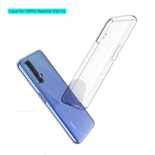 Ốp lưng OPPO Realme X50 silicon dẻo trong suốt