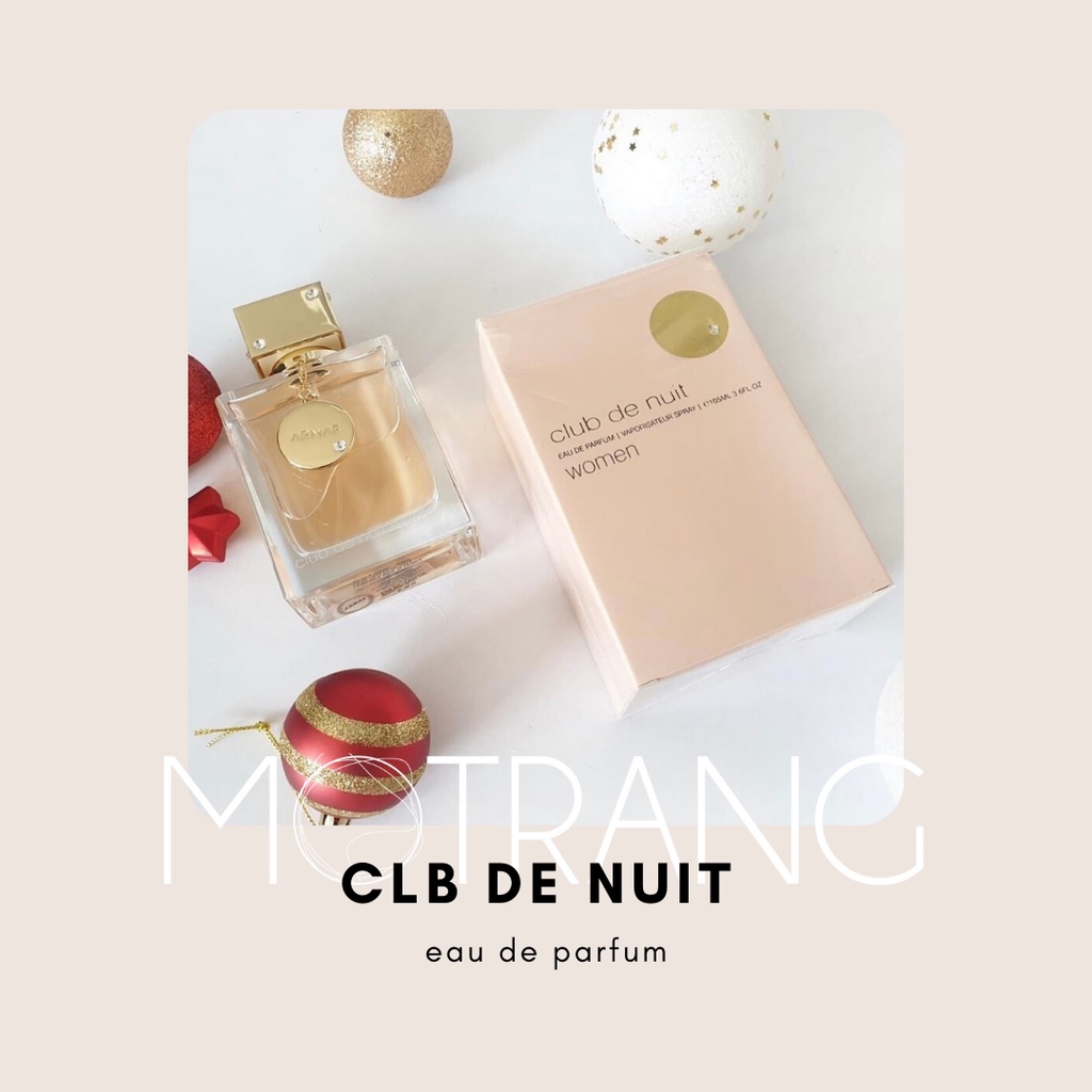 Nước Hoa Armaf Club De Nuit Intense Bản Nam Hương Gỗ Nam Tính, Bản Nữ Hương Hoa Cỏ Ngọt Ngào 5ml - 10ml - 20ml