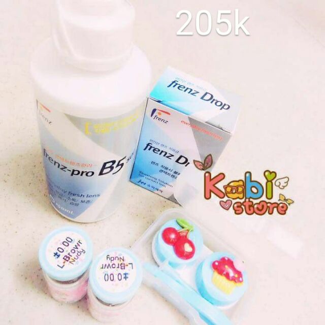 Comboll lens ( Lens+Ngâm+Nhỏ+khay gương )