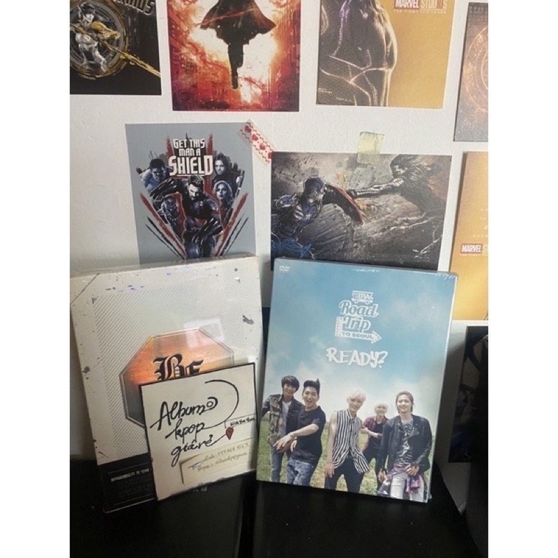 B1A4 Road Trip to Seoul, Ready? Dvd Nguyên seal full đồ như hình.