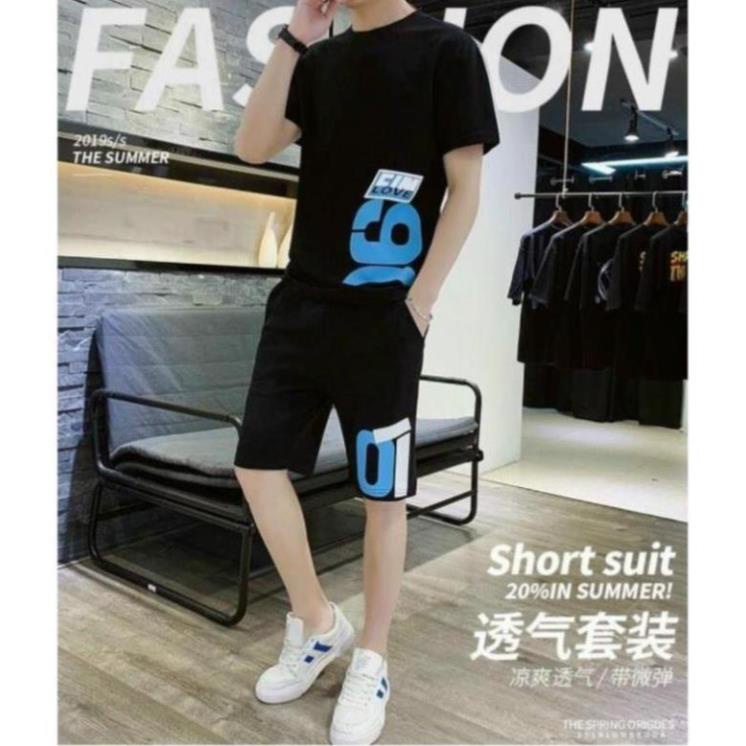 11.11 Set bộ quần áo thun nam, bồ đồ nam mùa hè Cộc Tay mùa hè mặc nhà hay đi chơi đều đẹp siêu hot unisex * New Xịn ! ❕