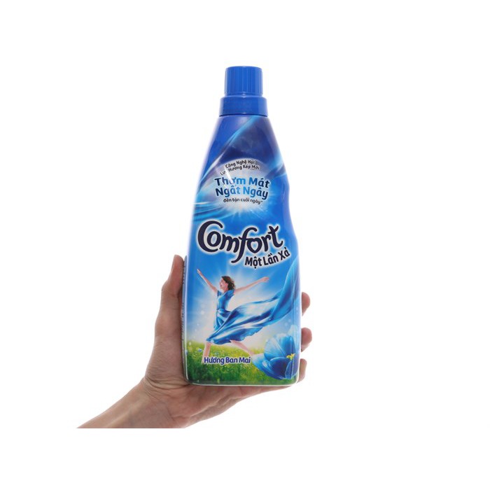 Chai nước xả vải comfort 1 lần xả 800ml