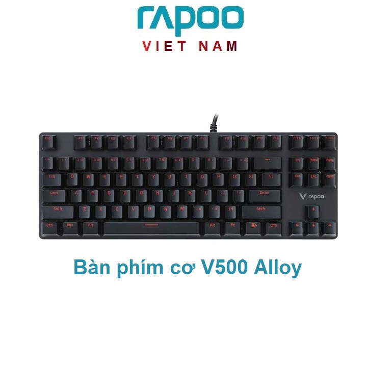 Bàn phím cơ Rapoo V500 Alloy 87 nút