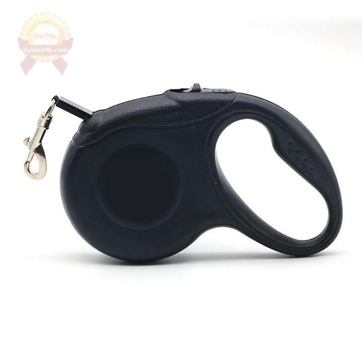 Xích điều chỉnh độ dài cuộn rút gọn dắt chó mèo thú cưng Loại Trơn sang trọng