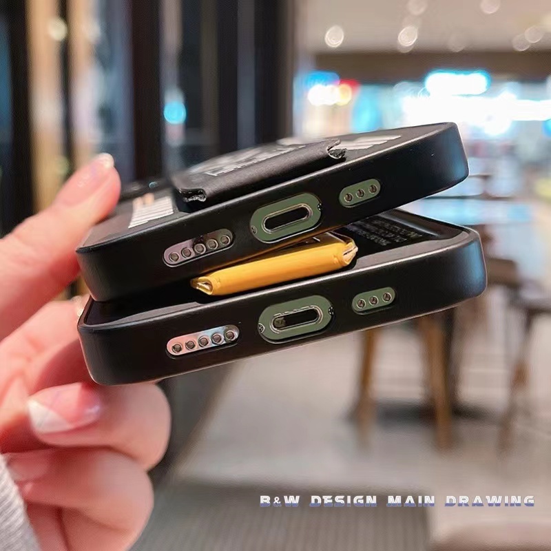 Ốp Điện Thoại Silicon Da Gắn Dây Đeo Nam Châm Chống Sốc Cho iPhone 13 12 11 Pro MAX IX XS MAX XR