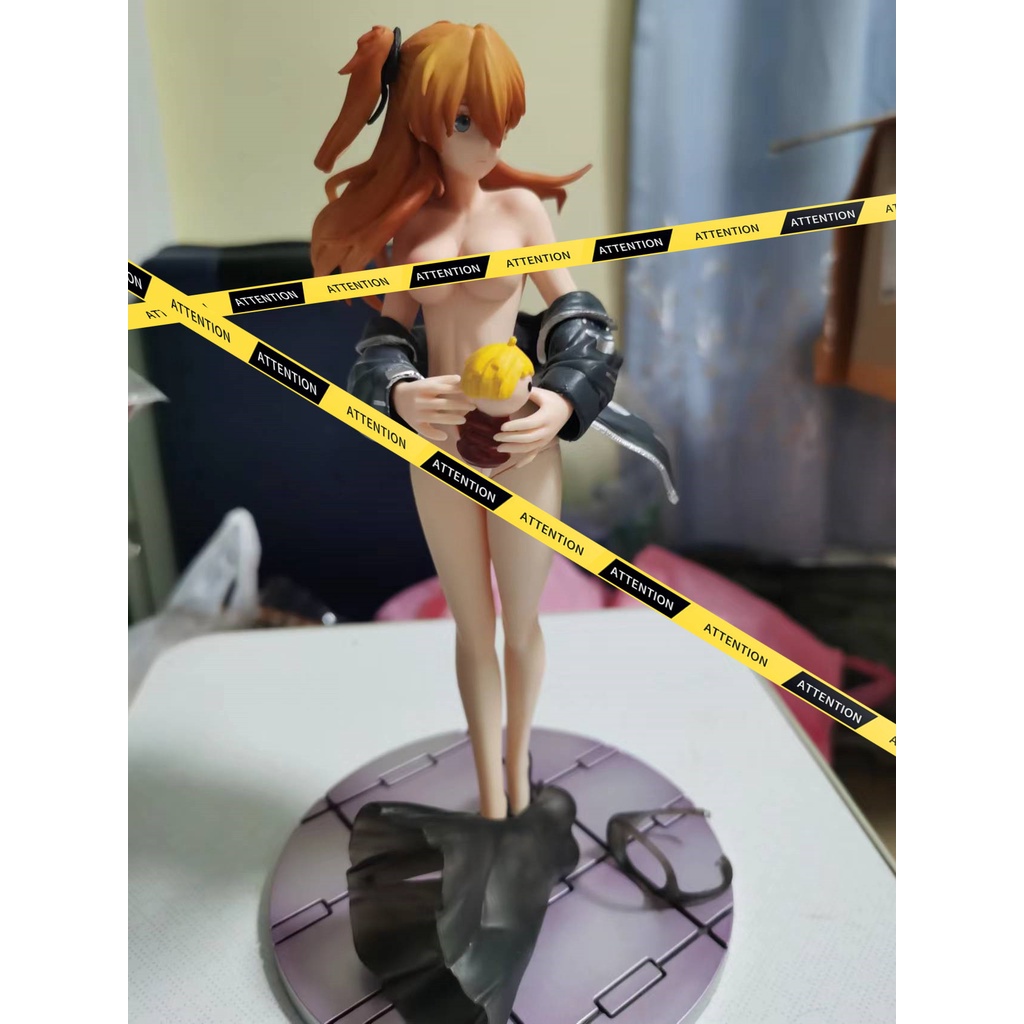 Mô Hình Nhân Vật Asuka Langley Soryu Shikinami Asuka Bằng PVC Cao 23cm Có Thể Tháo Rời