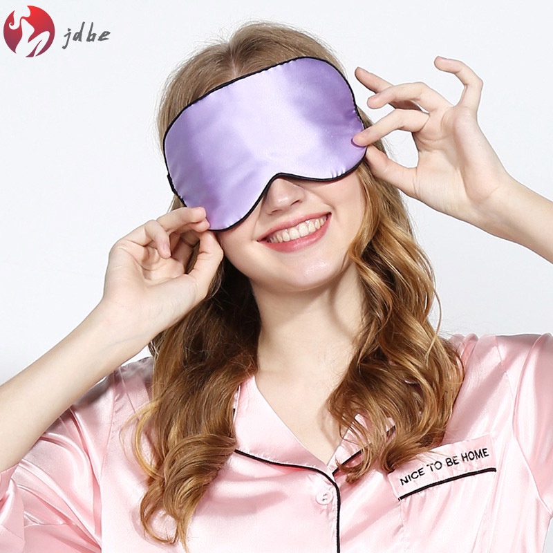 Mặt nạ ngủ cho mắt bằng lụa tự nhiên siêu mịn JDBE

