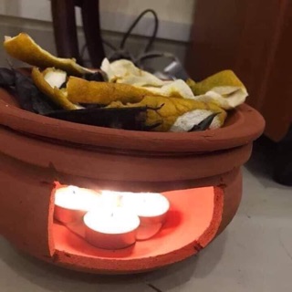 Bếp đốt bồ kết