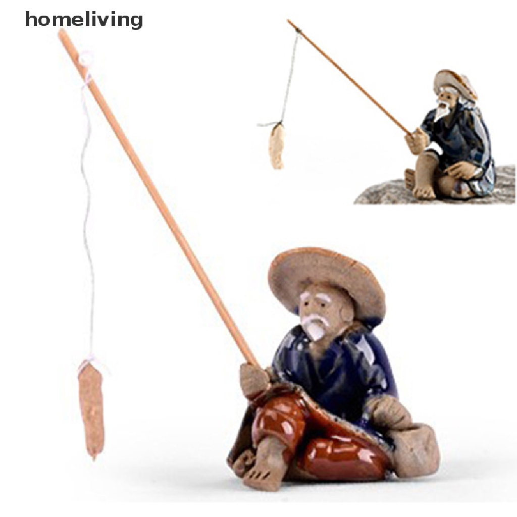 Đồ trang trí Ông Già Ngồi Câu Cá Bằng Nhựa Resin Trang Trí Sân Vườn Ngoài Trời