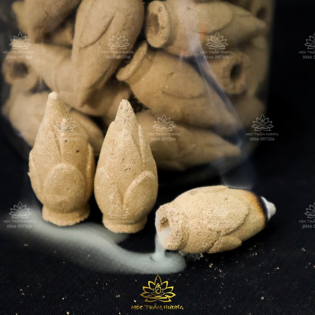 Nụ trầm hương 🍀100%🍀 tự nhiên Nụ đốt (15 - 30)phút/nụ | Xông nhà, ngày Tết, thác khói - An Nhiên - Thịnh Vượng | BigBuy360 - bigbuy360.vn