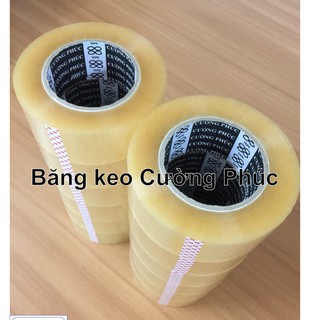 1 cây 6 cuộn băng keo trong 200 ya,siêu dầy,siêu dính.