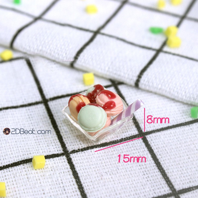 Phụ kiện mô hình Mini Doll Figure 1:6 Món Ăn Tráng Miệng