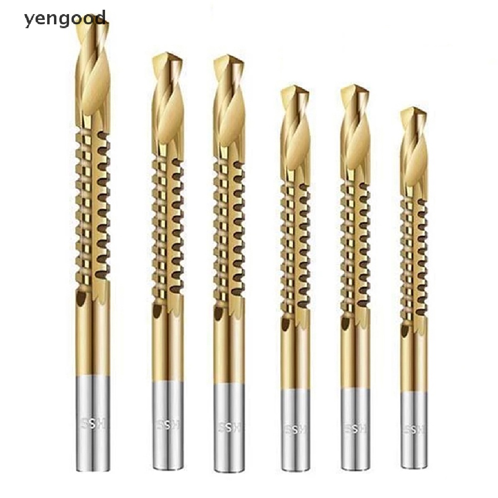 Bộ 6 mũi khoan xoắn ốc tốc độ cao thiết kế chuyên dụng