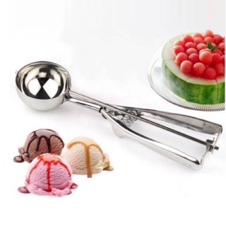 Muôi múc kem inox 4cm hàng loại 1