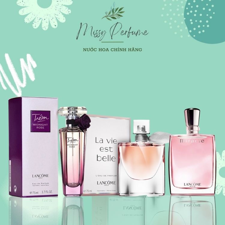 Nước hoa Lancome Lavie Est Belle EDP, Lancome Tresor Midnight Rose, Nước Hoa Nữ Chính Hãng