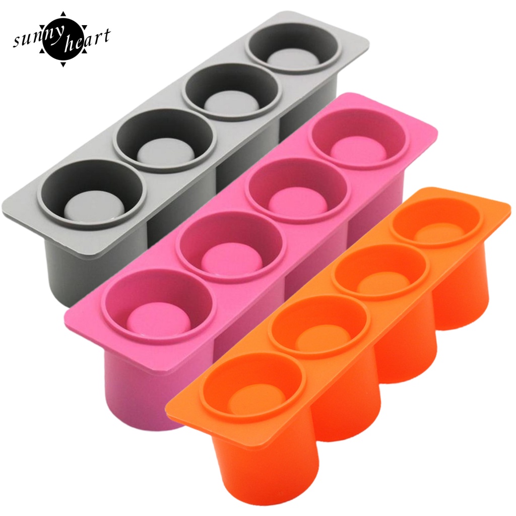 Khuôn Làm Đá Viên Hình Trụ Mềm Tháo Được Đa Năng Dành Cho Nhà Bếp