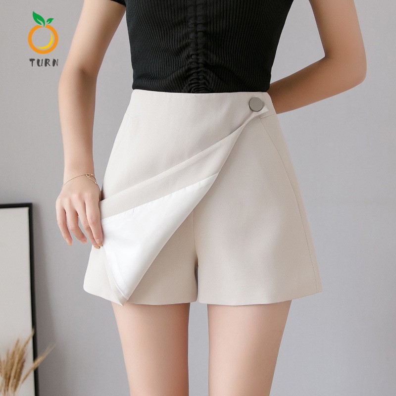 [Mã FASH50 giảm 20k đơn 50k ] Chân váy chữ A, váy giả quần phối cúc phong cách công sở, dự tiệc cao cấp Hia Clothing | BigBuy360 - bigbuy360.vn