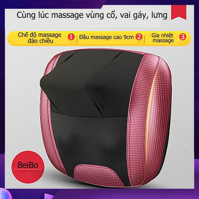 AM508 Máy Massage Nhiệt Nóng Cao Cấp Vai - Gáy - Lưng